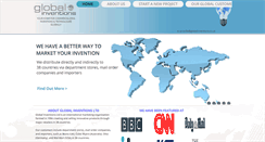 Desktop Screenshot of globalinventions.co.uk